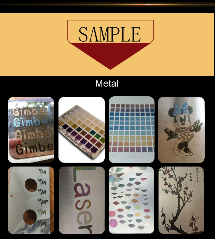 Colour laser marking 