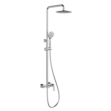 Ensemble de douche triple fonctions avec douche à tête ronde