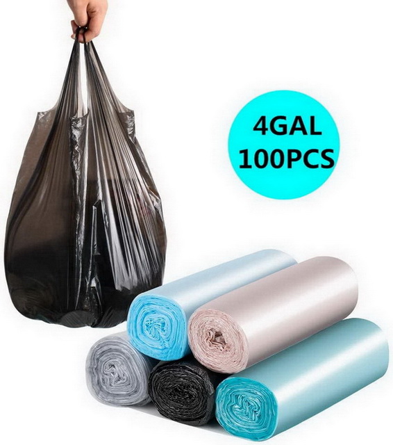 Packing Polythene Plastic Garbage Bags