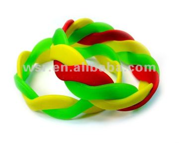 Colorful Customized Silicone Bracelets