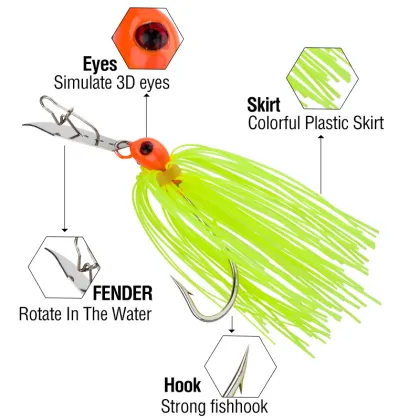 Wholesale 14g Glitter JIG Anti-Hanging Bottom Fishing Lure Bionic Bait for Salt Water