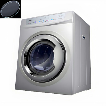 Máquina de lavar de carregamento frontal da capa de vidro temperado