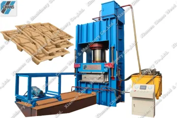 Full Automatic Euro Pallet Compression Molding Machine Production Line