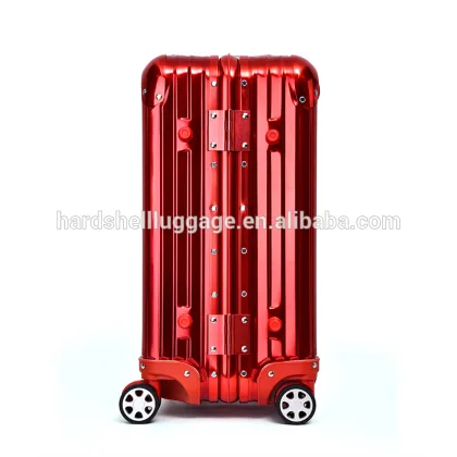 metal al-mg alloy luggage suitcase