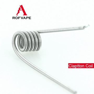 Vaporizer Double Clapton Cig Coil Wire Rofvape Rda Atomizer Prebuilt Wire