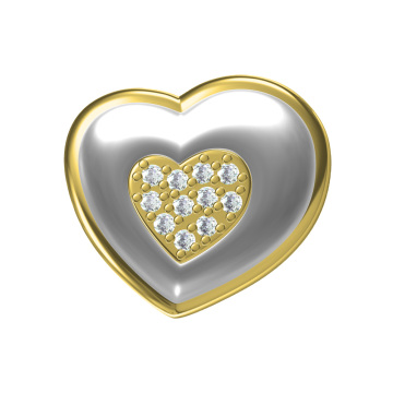 Wholesales 925 sterling silver jewelry display earrings with ceramic&CZ