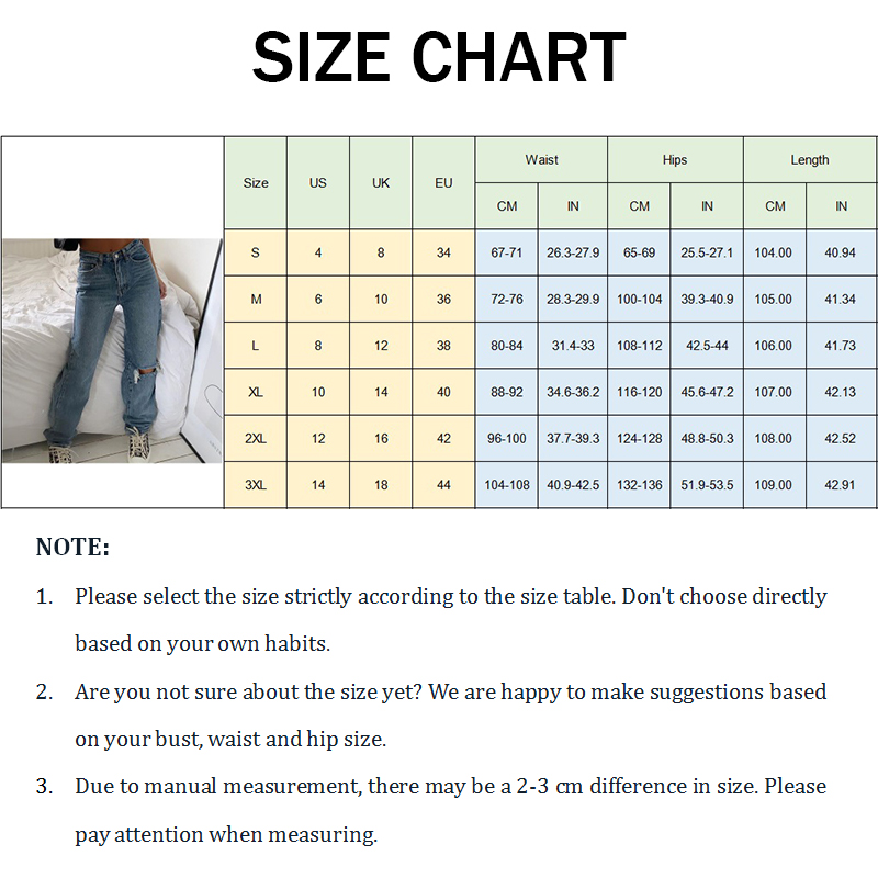 Cargo Pants Women Ripped Jeans For Women Mom Jean High Waist Jeans Holes Thin Women's Baggy Fashion Jeans Long Denim Trousers