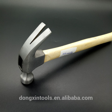 best selling 500g claw hammer with wooden handle