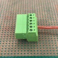 Bloco de terminais de 6 vias 16-28 AWG 3.5 PCB