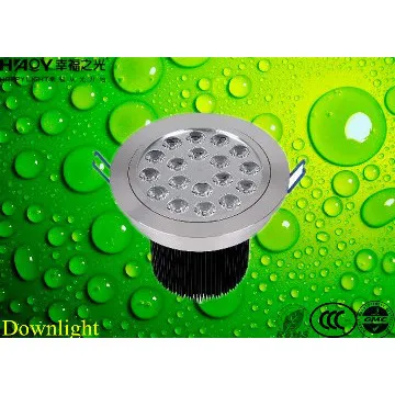 18W led downlights/spotlight high power imported chips