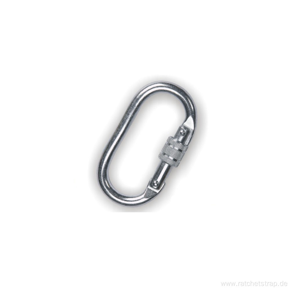 Safety Carabiner Round Screw Carabiner