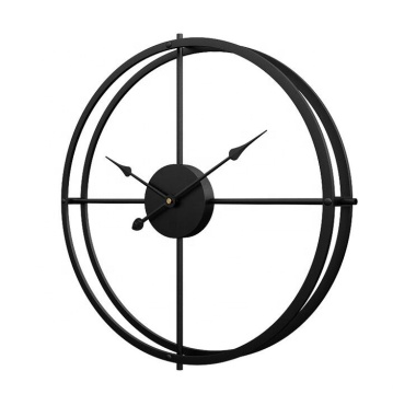 Modern Home Decor: Oversized Nordic Art Luxury Metal Wall Clock