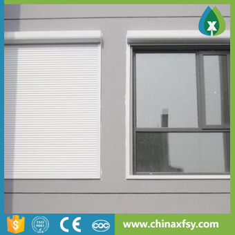aluminum continental manual or electric foam filled ROLLER SHUTTER