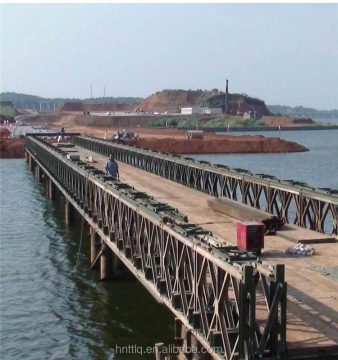 Price of Painted Green Q321/Q345 Steel Structure Bailey Bridge
