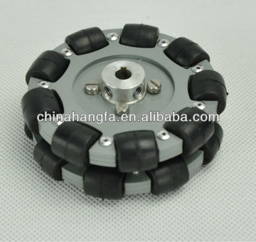 76.2mm double aluminum omni wheel QL-08 ABU ROBOCON