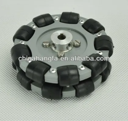 76.2mm double aluminum omni wheel QL-08 ABU ROBOCON