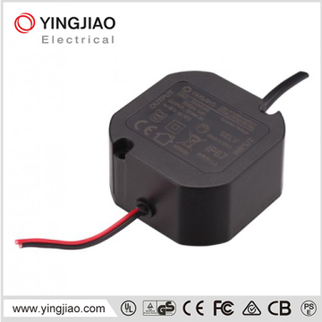 18W IP68 Square Shape Waterproof Power Supply Driver