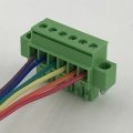 3.81mm female terminal block with locking flanges