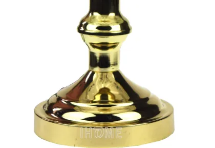 Better Homes and Gardens Floral Glass lampshade Brass Reading Touch Sensor Touch Lamp