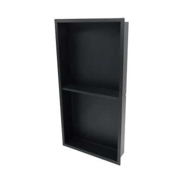 Popular 304 Stainless Steel Bathroom Shower Niche: Anti-Rust Accessory for a Sleek Black Look