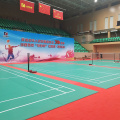 Lantai sukan badminton BWF