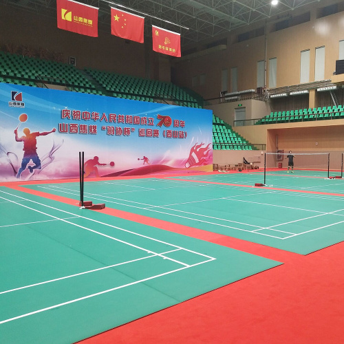 BWF Badminton Sportboden