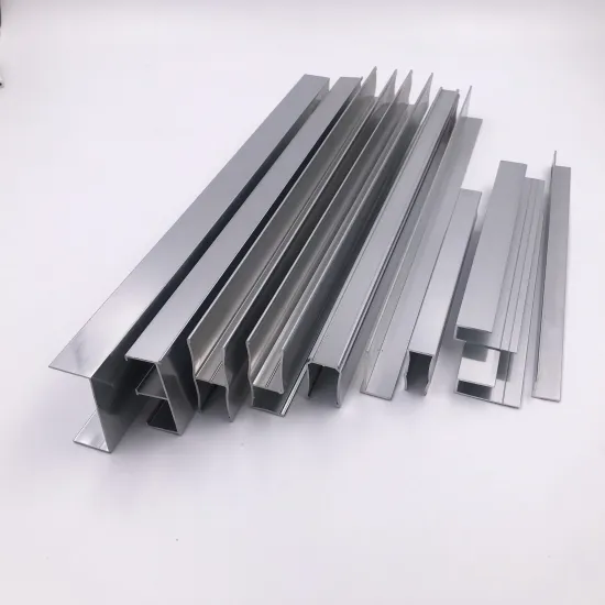 Bright Dip Polishing Aluminum Profiles for Bathroom