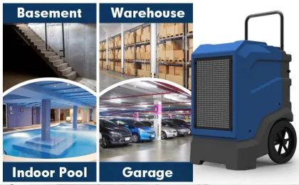 Hot Sale 130L Water Damage Restoration Cleaning Equipment & Dehumidifier