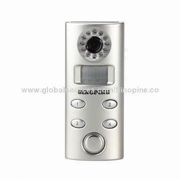 Solar PIR Home Alarm with Video Recorder and Keypad
