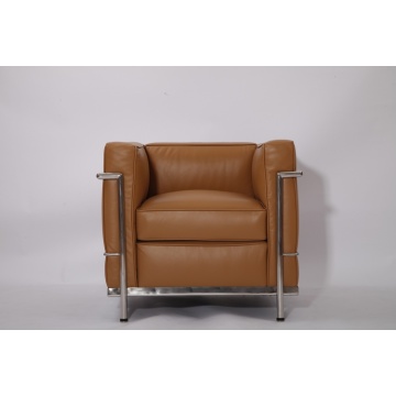 Le corbusier LC2 leather sofa