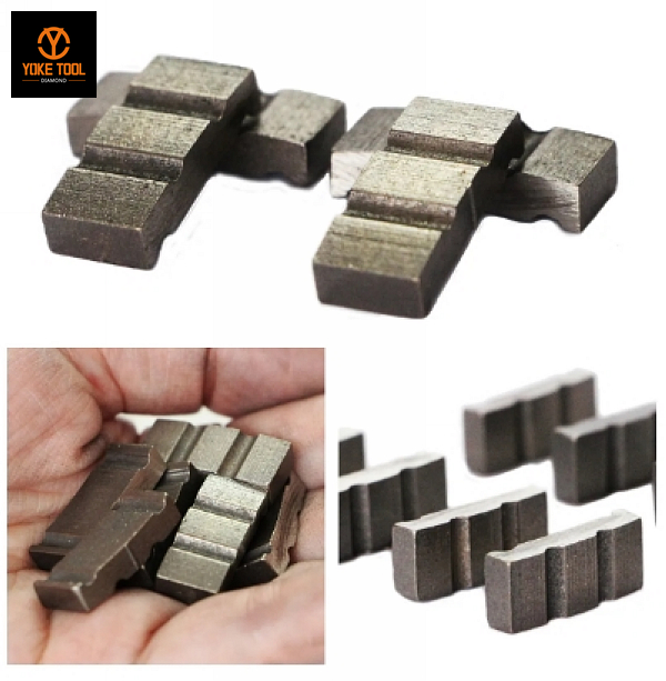 Diamond Turbo Segment For Core Drill Bits