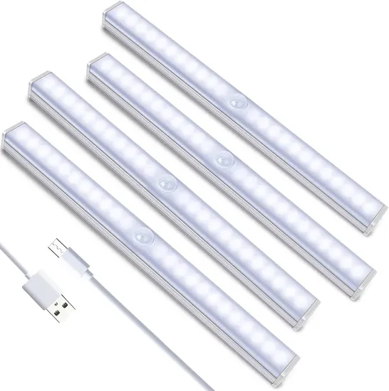 Rechargeable 26-LED Motion Sensor Under Cabinet & Closet Lights, 12-inch