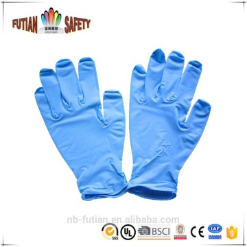 FTSAFETY Disposable Industrial Grade Blue Nitrile Gloves