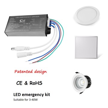 40 W trwały kierowca awaryjny dla Downlight