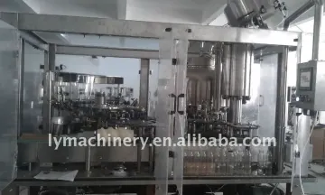 Glass bottle wine filling machine
