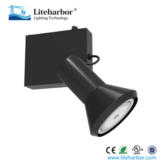 LED Track Light 39W/70W HID Metal Halide Track Head Black