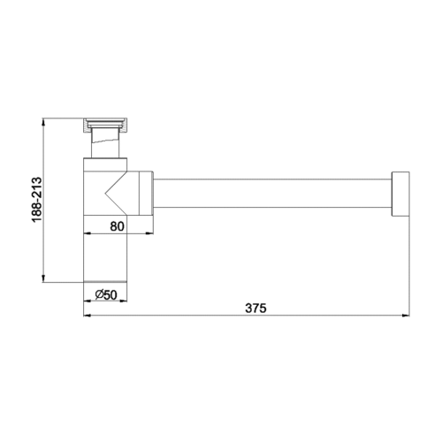 China Basin Sink Round Bottle Trap Supplier