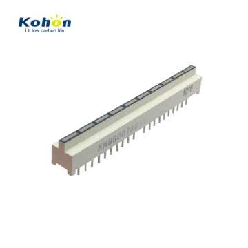 Monochrome Green 10 Segment Plug-in Light Bar Graph LED Display