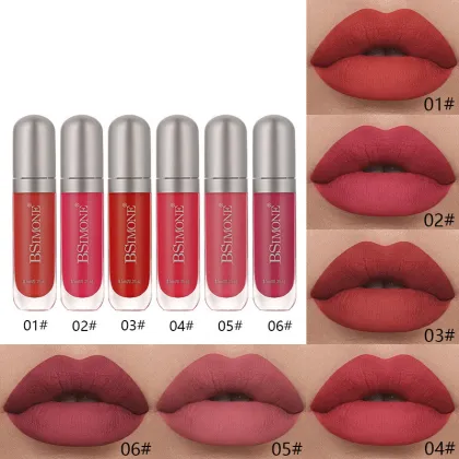 Waterproof Long Lasting Tint Liquid Lipstick Lip Glaze for Moisturizing Beauty Makeup
