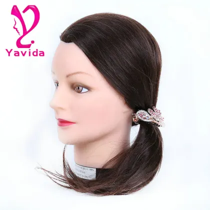training doll head natural hair training mannequins head doll head for trainingFor Hairdress