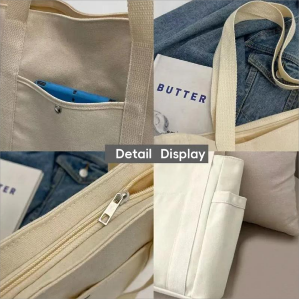 2025男子旅行キャンバスショッピングバッグ 2025 men's travel canvas shopping bag