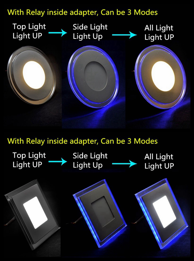 Two Color Led Panel Light