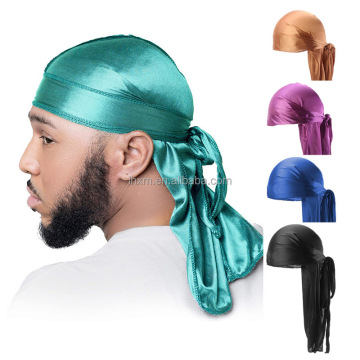 High-Quality Custom Logo Silk Durags and Turbans