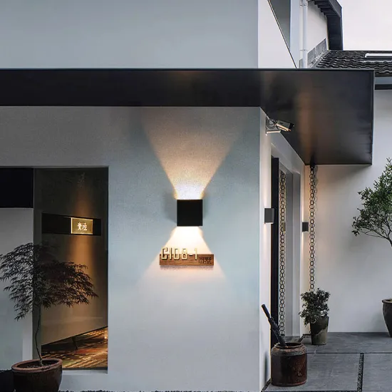 KAIFAN Contemporary LED Wall Light IP65 Outdoor Wall-Mounted Fixture