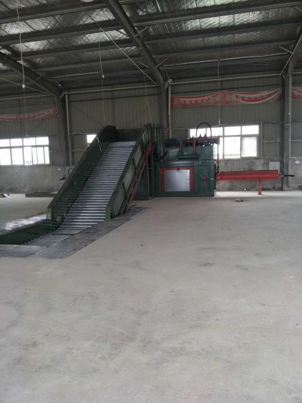 Horizontal Waste Paper Plastic Cardboard Packaging Machine