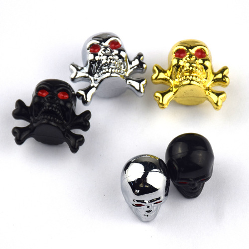 Top quality tire modified Skull valve caps accessories