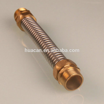 HC-1305 stainless steel bellows for air condition(brass connection)