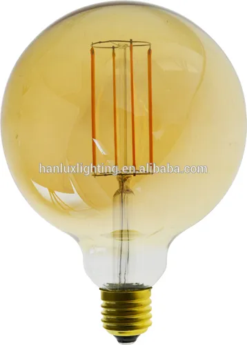 led bulb vintage 4w 6w 8w e26 e27 b22 G125 filament led bulb/G125 led vintage edison light bulb