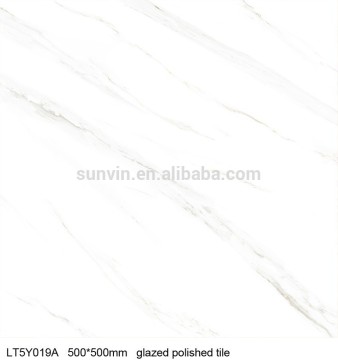 50x50cm glazed polished tile floor tile for drawing room