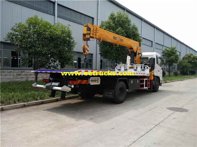 Dongfeng Wrecker Recovery Vehicles with Crane